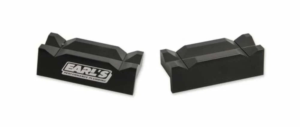 Earls 4 Black Aluminum Vice Jaws - 1004ERL